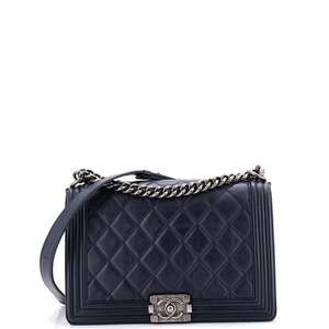Chanel Boy Flap Bag Quilted Lambskin #205358C40B